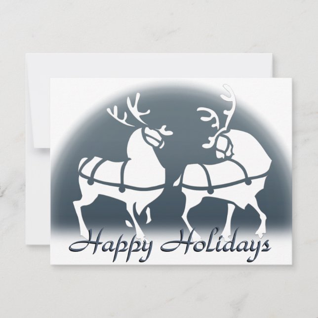 Convites de festas de Natal Cartões de natal perso (Frente)