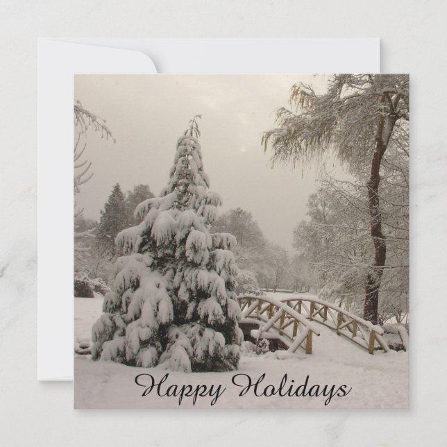 Convites de festas de Natal Cartões de natal perso (Frente)