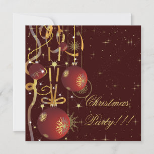 Convites de festas De Natal E Fitas