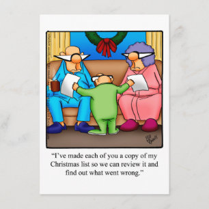 Convites de festas de Natal engraçados