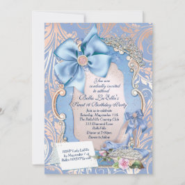 Convites de festas de Quinceanera do doce 16