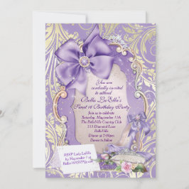 Convites de festas de Quinceanera do doce 16