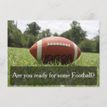 Convites de festas de Superbowl