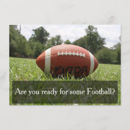 Convites de festas de Superbowl