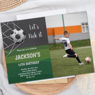 Convites de festas desportivos personalizáveis par
