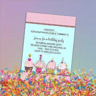 Convites de festas do aniversário de criança