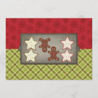 Convites de festas do cozimento do biscoito do