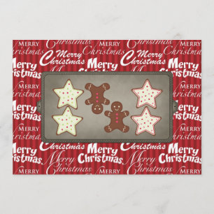 Convites de festas do cozimento do biscoito do