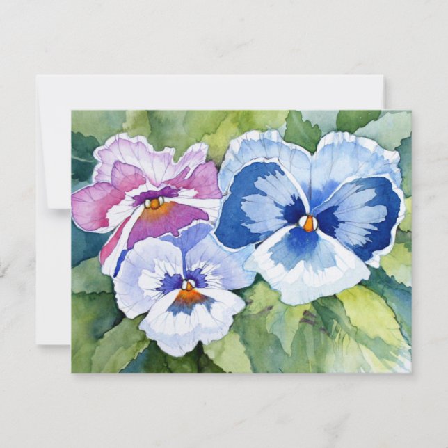 Convites de festas do jardim (Frente)