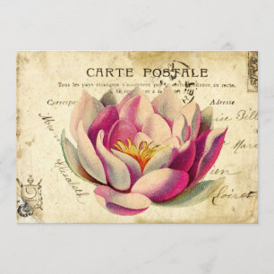 Convites de festas do jardim de PoSTaLe do carte