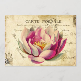 Convites de festas do jardim de PoSTaLe do carte