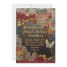 CONVITES DE FESTAS DO OUTONO