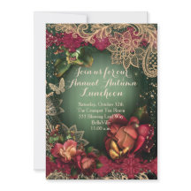 CONVITES DE FESTAS DO OUTONO DA QUEDA