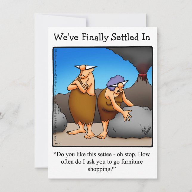 Convites de festas Engraçados da Open House (Frente)