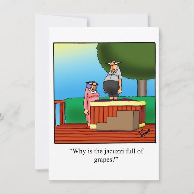 Convites de festas Engraçados De Provando De Vinho (Frente)