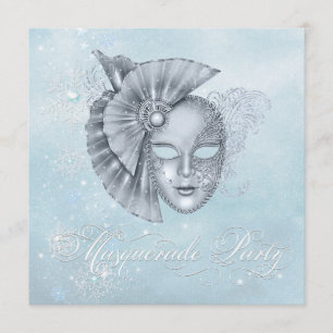 Convites de festas Mascarada da Wonderland de inve
