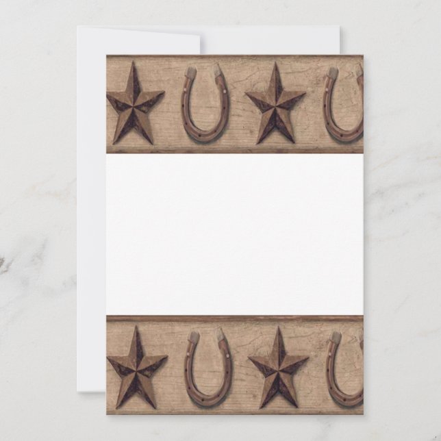 convites de festas ocidentais (Frente)