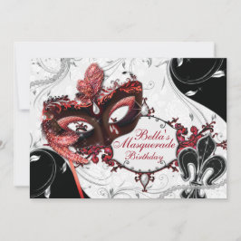 Convites de festas para Mascarada do Mardi Gras