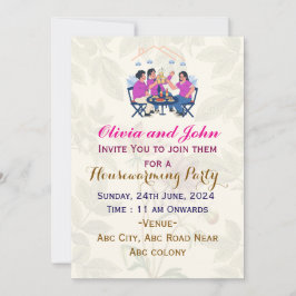 Convites de festas para uso doméstico