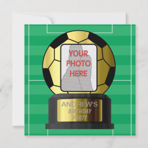 convites de festas personalizáveis de futebol fot
