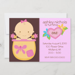 Convites de festas primeiros aniversarios (para um