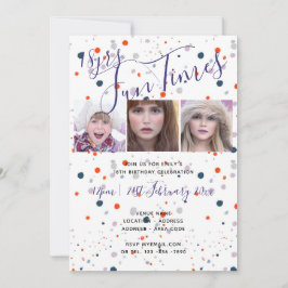 Convites de festas rua de aniversário de 40 anos 1