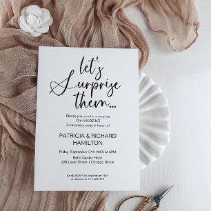 Convites de festas surpresa de aniversário de casa