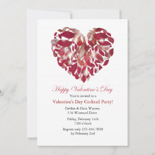 Convites de Fitas de São Valentim