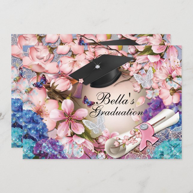 Convites de Formatura  (Frente/Verso)