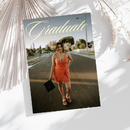 Convites de Formatura com 4 Fotos Minimalistas