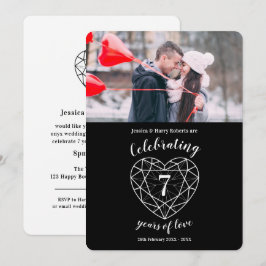 Convites de foto do aniversário de 7 anos da Onyx