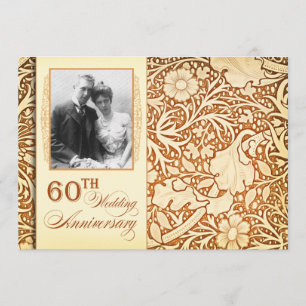 convites de fotos de aniversário de 60 anos de cas