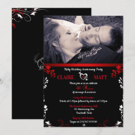 Convites de Fotos para Bodas de Rubi, 40º Aniversá