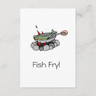 Convites de Fritura de Peixe