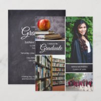 Convites De Graduação, Quadro, Colagem De Fotos
