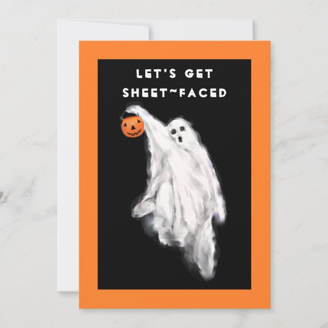 Convites de Halloween para Adultos (Frente)