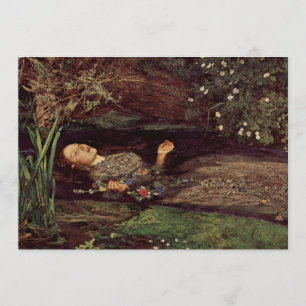 Convites de John Everett Millais Ophelia