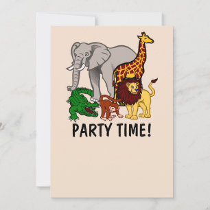 CONVITES DE JUNGLE PERSONALIZADOS