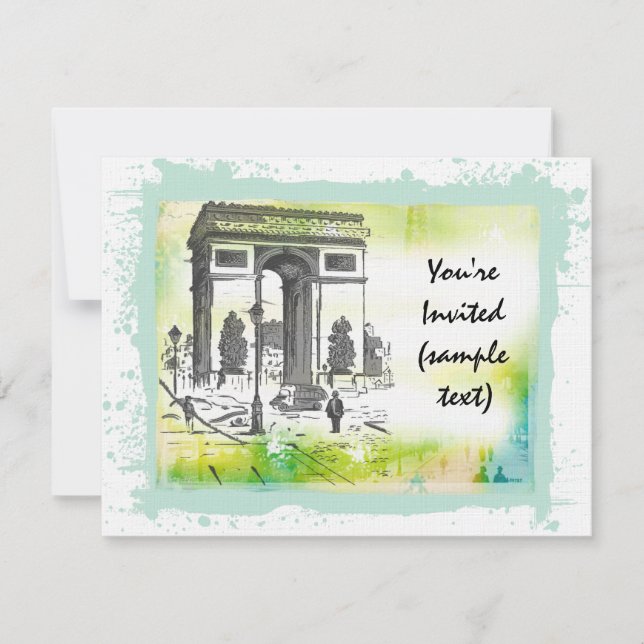 Convites de L'Arc de Triomphe (Frente)