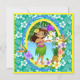 Convites de Luau / Evento de Praia