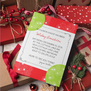 Convites de Luncheon para Novos Membros