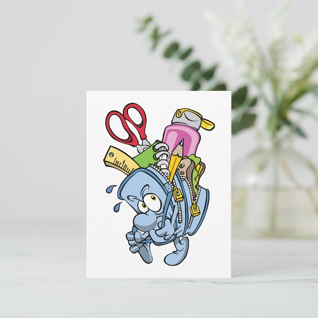 Convites de material escolar (Criador carregado)