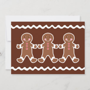 Convites de Menino de Biscoito