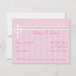 Convites de Natal PInk