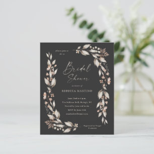 Convites de Noivado Boho Wildflower com Orçamento