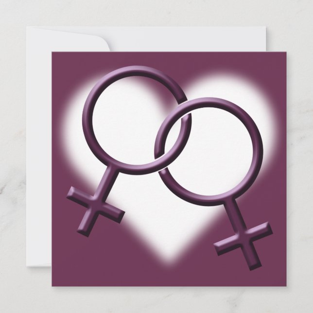 Convites de orgulho gay Casamento com Cartões de A (Frente)