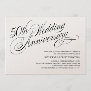 Convites de ouro de Aniversário