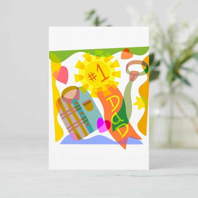 Convites de Pai Número Um (Criador carregado)