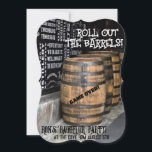 CONVITES DE PARTES DE BACHELOR DE BURBON WHISKEY<br><div class="desc">RETIRE OS BARRELS!</div>