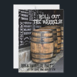 CONVITES DE PARTES DE BACHELOR DE BURBON WHISKEY<br><div class="desc">RETIRE OS BARRELS!</div>